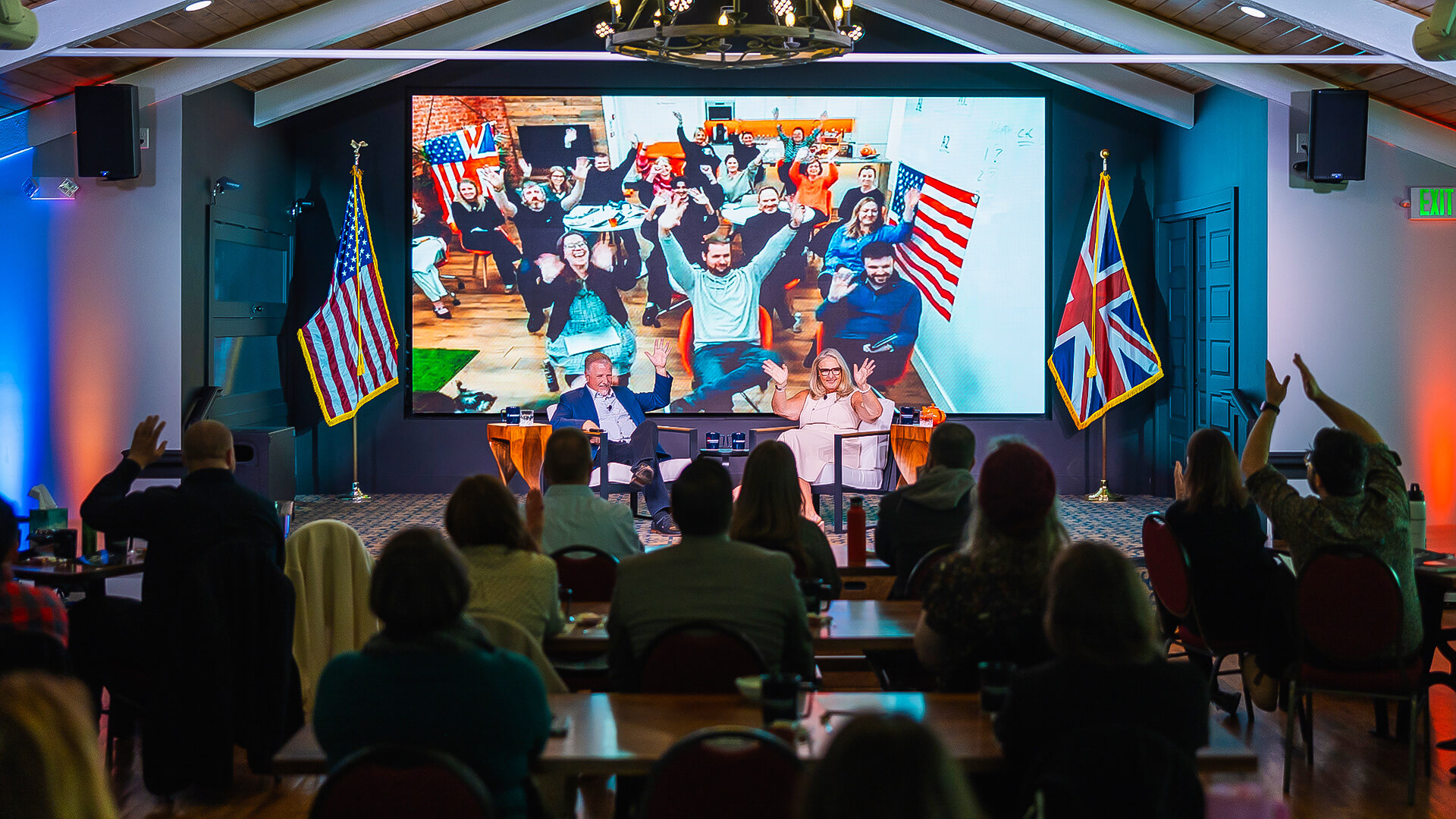 Board room event production