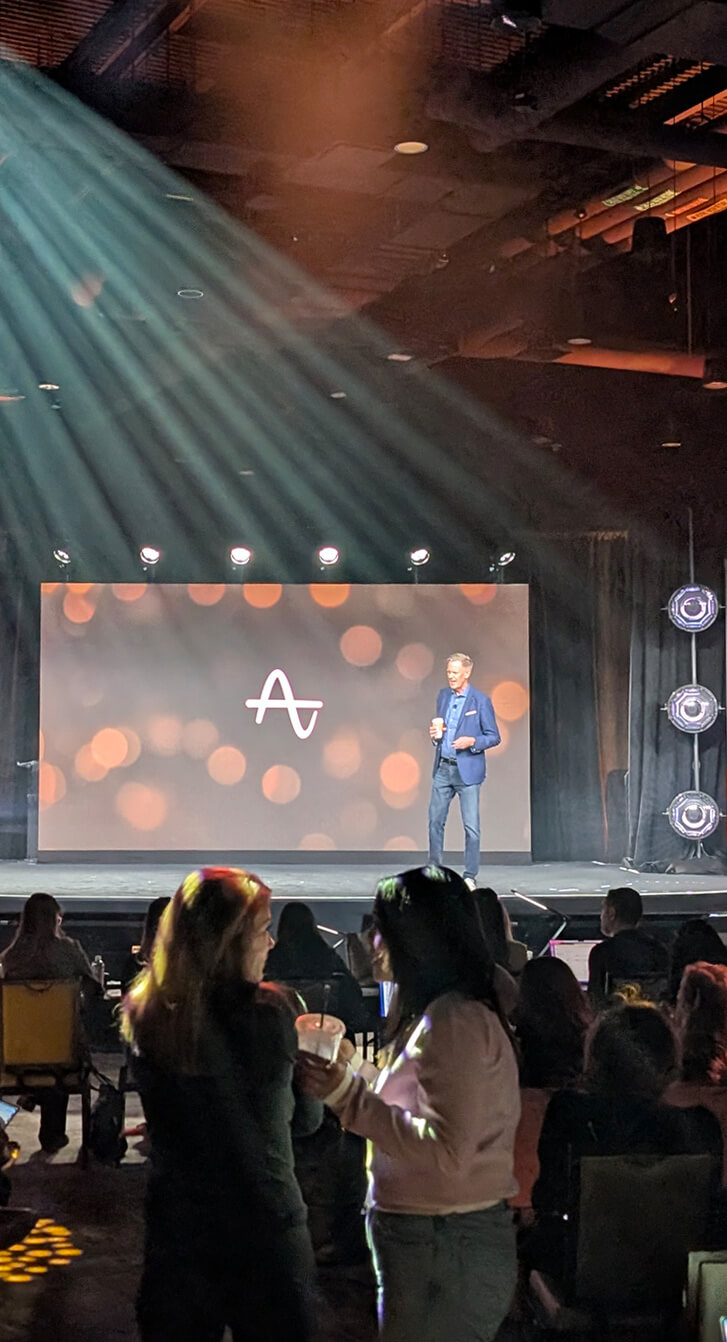 Corporate event audience experience