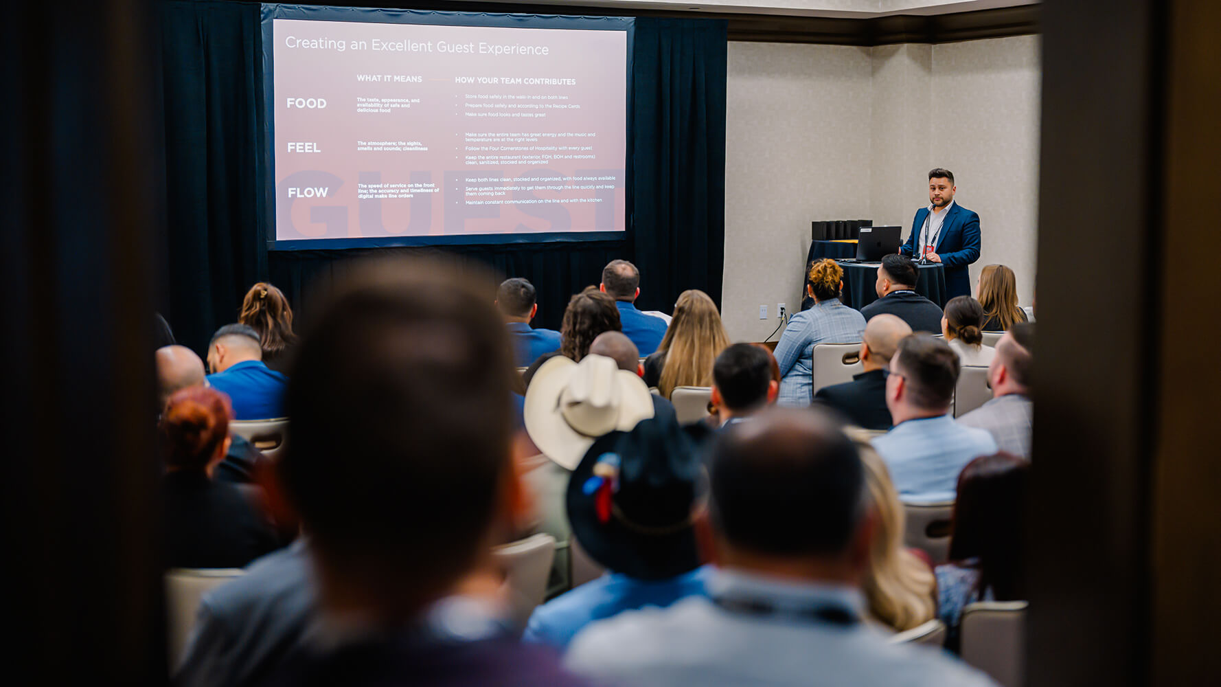 Executive board room setup